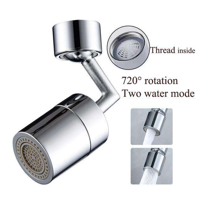 Universal Splash Filter Faucet 720 degrees of movement, water saving and anti-splash with d3 sprayer. Order this product now and enjoy it in your home.